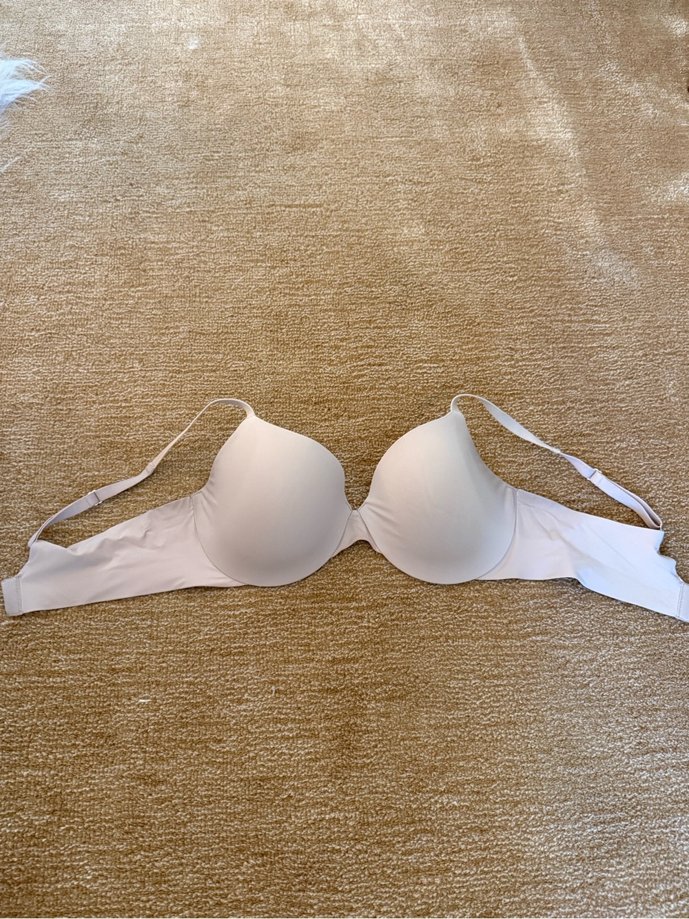 Soma Light Beige Seamless T-Shirt Bra